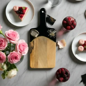 Noir Crystal Cutting Board