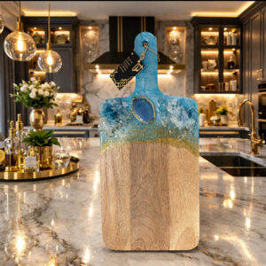 Blue Crystal Cutting Board