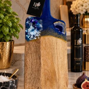 Purple Real Quartz Crystal -Agate Cutting Board