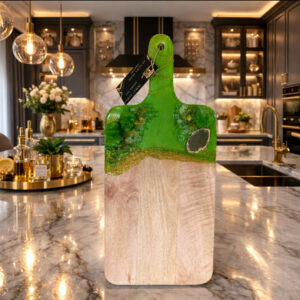 Green Crystal Cutting Board