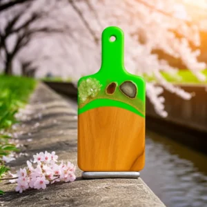 Neon Green Crystal Cutting Board