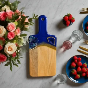 Purple Crystal  Cutting Board